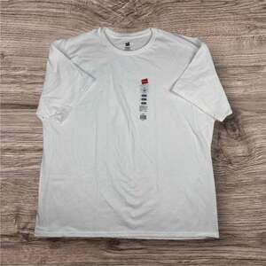 Hanes Men’s ComfortSoft Heavyweight T-Shirt 2XL White | 100% Cotton | NWT